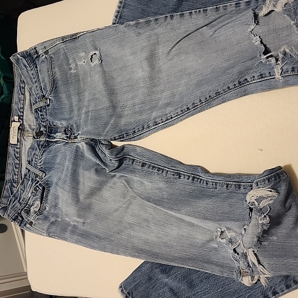 2000s Abercrombie & Fitch Erin Destroyed Jeans